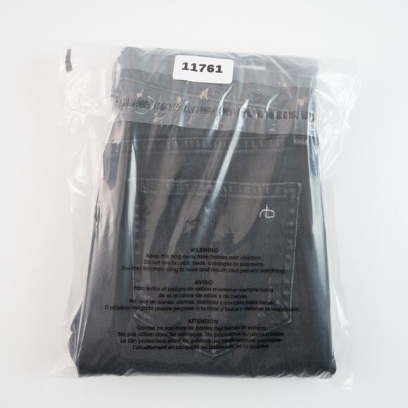 RAG & BONE black High Rise Ankle Skinny distressed jeans size 2 - Picture 11 of 11